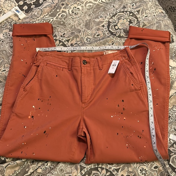GAP Pants & Jumpsuits Nwt Gap Tall Boyfriend Paint Splatter